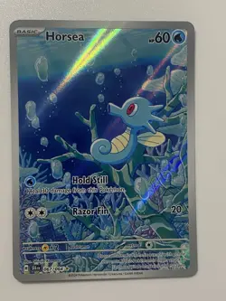 Horsea 067/064 Sv: Shrouded Fable Pokemon TCG Illustration Rare English NM - Image 1