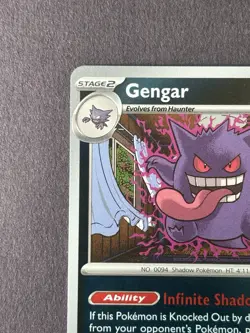 Pokemon Gengar Perfect Order #050/088 Rare Reverse Holo Near Mint - Image 3