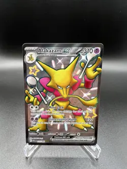 Alakazam ex - Holo - Paldean Fates - 215/91 Pokemon - Image 1