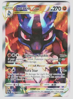 LUCARIO VSTAR SWSH291 HOLO P SWORD & SHIELD PROMO POKEMON HOLO NM/M - Image 1