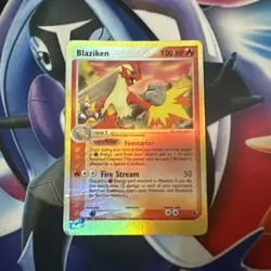 Pokemon TCG Ruby & Sapphire Blaziken Reverse Holo Rare 3/109 LP 🔥 - Image 1