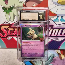 CGC 10 Pristine Mimikyu 097/193 Holo - Trick or Trade BOOster - Pokemon TCG - Image 1
