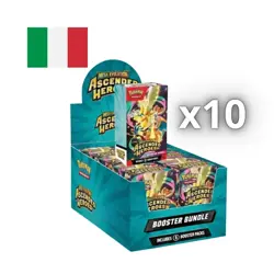 Pokemon Ascesa Eroica 10x Bundle Display ITA Sealed - Image 1