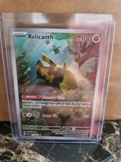 Pokemon TCG Relicanth 173/162 Scarlet & Violet Temporal Forces Illustration Rare - Image 1