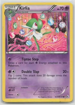 Kirlia RC9/RC25 Holo Legendary Treasures: Radiant Collection Pokemon Holo DMG - Image 1