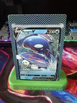 Pokemon TCG Kyogre V Crown Zenith 037/159 - NM - Image 1