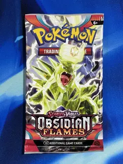 Pokemon Scarlet & Violet Obsidian Flames Booster Pack Lot X10 Artset SV 03 - Image 2