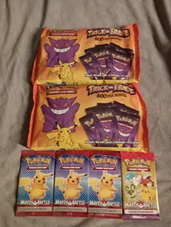 2022 Pokemon TCG TRICK OR TRADE BUNDLE 40 Pack Brand New X2 +McDonald's Packs! 820650850783 - Image 1
