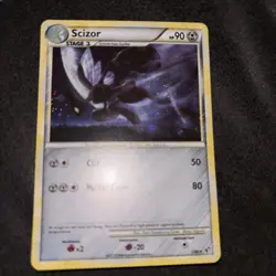 Pokemon TCG Scizor 7/90 Holo Rare Undaunted 2010 - Image 1