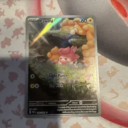 Pawmi 226/091 Illustration Rare Pokemon TCG Scarlet & Violet Paldean Fates - Image 1