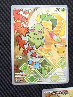 Pokemon First Partner Series 2 - Johto Starter Set Chikorita Cyndaquil Totodile - Image 2