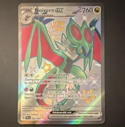 The Pokemon Company Noivern ex EX Full Art Shiny Ultra Rare Holo EN 220/091 260 - Image 1