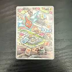 SV10: Pokemon Destined Rivals (DRI) Rotom - 197/182 - Illustration Rare - Image 1