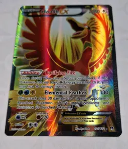 Pokemon tcg Ho-Oh EX (Full Art) 121/122 Ultra Rare XY - BREAKpoint P - Image 5