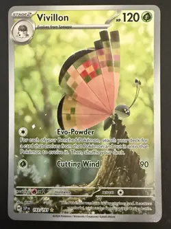 Vivillon 193/191 Illustration Rare - Surging Sparks - Pokemon TCG - NM - Image 1