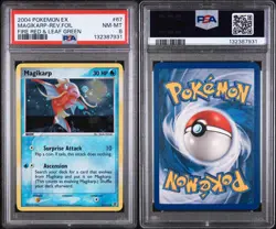 Magikarp 67/112 Reverse Holo Pokemon EX Fire Red & Leaf Green PSA 8 - Image 3