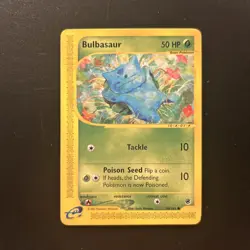 Pokemon TCG Bulbasaur Expedition Base Set 94/165 Regular Common - Image 1