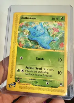 Bulbasaur 94/165 Expedition Base Set Pokemon TCG Regular Vintage WOTC 2002 - Image 1