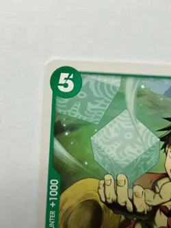 Monkey D. Luffy OP09-036 2nd Anniversary Stamped Promo One Piece - Image 2
