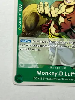 Monkey D. Luffy OP09-036 2nd Anniversary Stamped Promo One Piece - Image 4