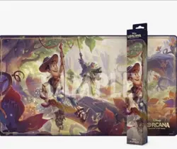 Disney Parks Exclusive Buzz And Woody Foil Lorcana Playmat - Image 1