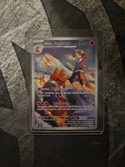 Ethan's Magcargo 222/217 Ascended Heroes IR Pokemon card NM - Image 1