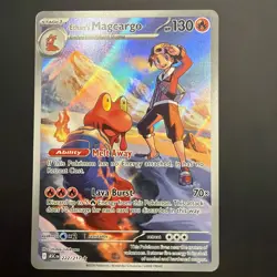 Ethan's Magcargo 222/217 NM Illustration Rare Ascended Heroes Pokemon Card TCG - Image 1