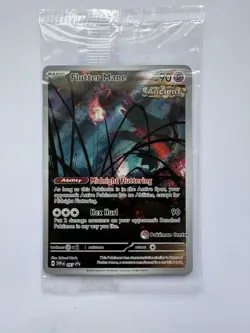 Pokemon Flutter Mane Promo SVP 097 Pokemon Center Stamped Sealed - Image 1