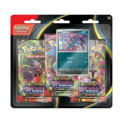 Pokemon Trading Card Game Phantasmal Flames Three-Booster Blister - Image 1