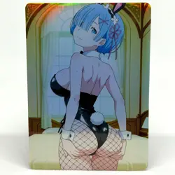 Re:Zero Rem Goddess Anime Waifu ACG Foil Card - Image 1