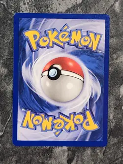 Hitmonlee Holo Fossil 7/62 Unlimited Holo Rare Wotc Pokemon Card Vintage - Image 2