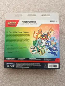 Pokemon TCG First Partner Illustration Collection - Series 1 2026 (New & Sealed) - Image 2