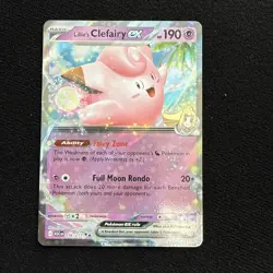 Lillie's Clefairy ex 076/217 Pokemon TCG - Ascended Heroes Ultra Rare NM - Image 1