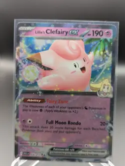 Pokemon TCG - Ascended Heroes Lillie's Clefairy EX 076/217 - Image 1