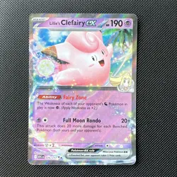 Lillie's Clefairy ex 076/217 ME: Ascended Heroes Pokemon NM/M - Image 1