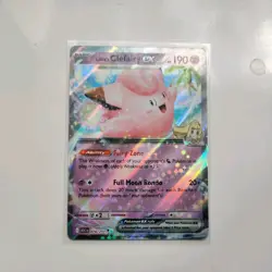 Pokemon TCG Lillie's Clefairy EX 076/217 Ascended Heroes - Image 1