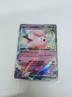 Lillie's Clefairy ex Ascended Heroes Ultra Rare Pokemon TCG 076/217 ME - Image 1