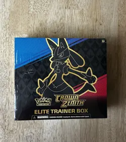 Pokemon Sword & Shield Crown Zenith Elite Trainer Box ETB Sealed - Image 1