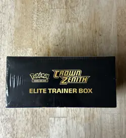 Pokemon Sword & Shield Crown Zenith Elite Trainer Box ETB Sealed - Image 2