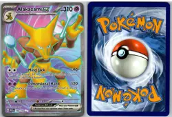 Alakazam ex 188/165 Ultra Rare 151 Pokemon - Image 3