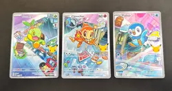 Pokemon TCG First Partner Collection Series 1 Sinnoh Gen 4 Illustration Rare Set - Image 1