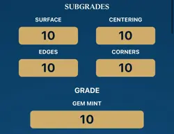 Pokemon TCG 151 Alakazam Ex 201/165 Ace 10 Gem Mint Perfect Subgrades ✅ - Image 3