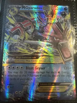 Mega Gyarados EX 240 HP 2016 Pokemon 27/122 - Image 1