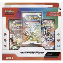Pokemon TCG Series 2 Italian Adventure Friends Illustration Collection - Image 1