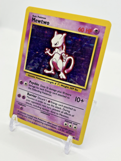 Mewtwo - Holo - 10/102 Base Set - Pokemon TCG - 1999 WOTC Unlimited - Image 3