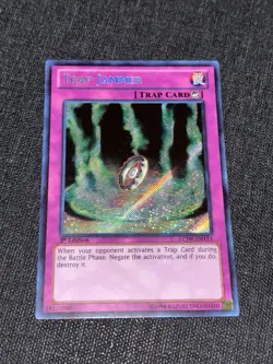 LCJW-EN111 Trap Jammer Secret Rare Yugioh - Image 1