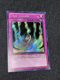 LCJW-EN111 Trap Jammer Secret Rare Yugioh - Image 3