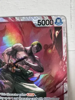 One Piece Roronoa Zoro ST21-015 SR Foil English NM - Image 3