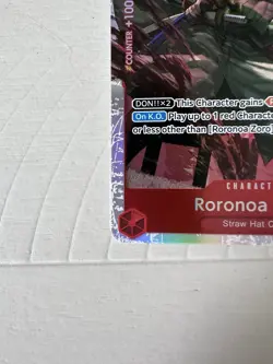 One Piece Roronoa Zoro ST21-015 SR Foil English NM - Image 5