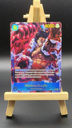 Monkey.D.Luffy OP11-118 SEC (Alt Art) A Fist of Divine Speed One Piece TCG - Image 1